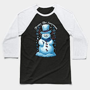 Frosty The Snowman Cute Baseball T-Shirt